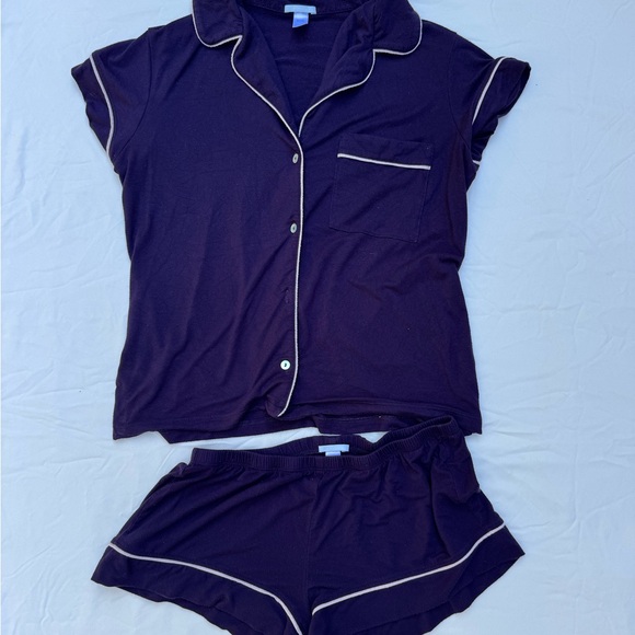 Eberjey Other - Eberjey Gisele TENCEL™ Modal Relaxed Short PJ Set Plum Size S
